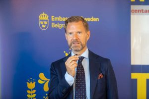 Juakim Vern zamenik ambasadora Švedske